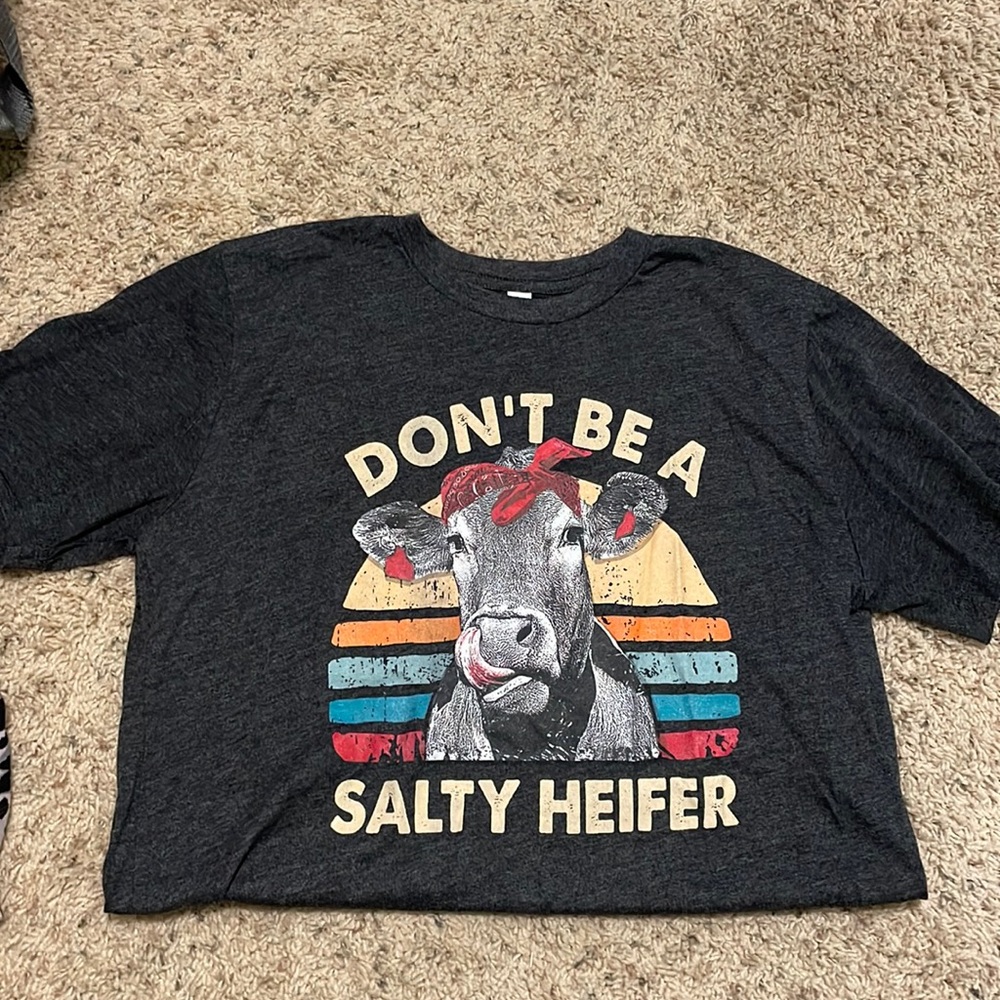 Graphic western tee
